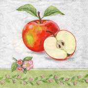 Салфетка для декупажа "Яблочный цвет" 33х33 см