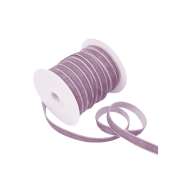 Лента бархатная 10 мм "Сиреневый" (фасовка 3 метра)