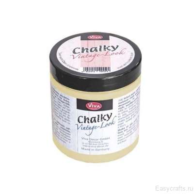 Краска меловая Viva Decor Chalky Vintage Look 90 мл "Кремовый"