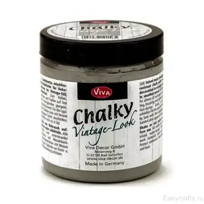 Краска меловая Viva Decor Chalky Vintage Look 90 мл "Умбра"