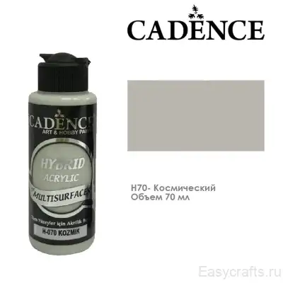 Акриловая суперустойчивая краска Cadence Hybrid, 70 мл, цв.H-070