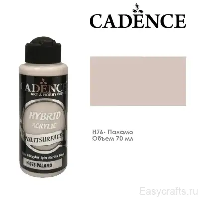Акриловая суперустойчивая краска Cadence Hybrid, 70 мл, цв.H-076