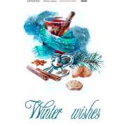 Декупажная бумага "Winter wishes"