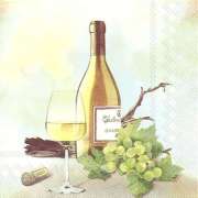 Салфетка для декупажа "Хорошее вино" 33х33 см