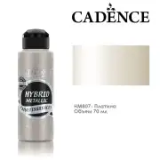 Краска акриловая Cadence "Hybrid Metallic" 70мл цвет 807 платина