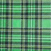 Салфетка для декупажа "Шотландка зеленая клетка" 33х33 см