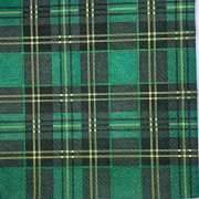 Салфетка для декупажа "Шотландка зеленая клетка 2" 33х33 см
