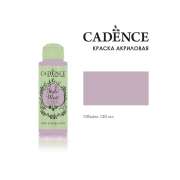 Краска акриловая матовая с бархатистым эффектом Cadence "Style Matt" 120мл, цвет 9022