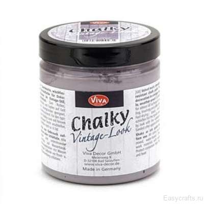 Краска меловая Viva Decor Chalky Vintage Look 250 мл "Розово-лиловый" цв. 502