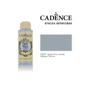 Краска акриловая матовая с бархатистым эффектом Cadence "Style Matt" 120мл, цвет 9027