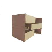 Заготовка из картона10х10х12 см "Многоуровневая коробочка"
