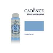 Краска акриловая матовая с бархатистым эффектом Cadence "Style Matt" 120мл, цвет 9028