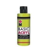 Акриловая краска Marabu Basic Acryl 80 мл. "Фисташка" цв. 264