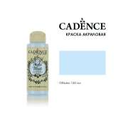 Краска акриловая матовая с бархатистым эффектом Cadence "Style Matt" 120мл, цвет 9032