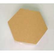 Заготовка из картона 11х9,5 см "Подставка под чашку многоугольник" (10 шт.)