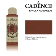 Краска акриловая матовая с бархатистым эффектом Cadence "Style Matt" 120мл, цвет 9044