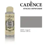 Краска акриловая матовая с бархатистым эффектом Cadence "Style Matt" 120мл, цвет 9055